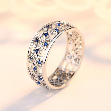 YaYI Fine Jewelry Fashion Princess Cut Around AAA Gemstones Cubic Zirconia Silver Color Engagement Wedding Precious Gift Rings