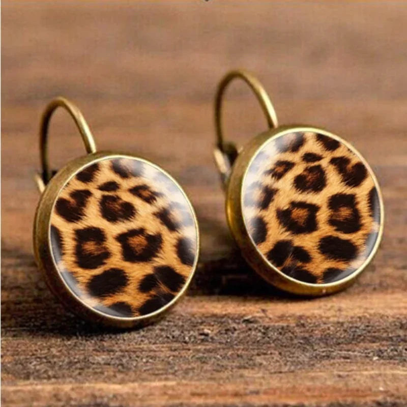 Delysia King  Leopard earring