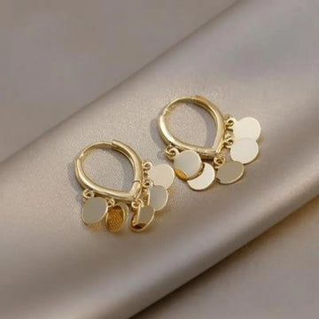 2022 New Trendy Metal Round Hoop Earrings For Women Temperament Design Bohemia Earrings Female Jewelry Birthday Gift