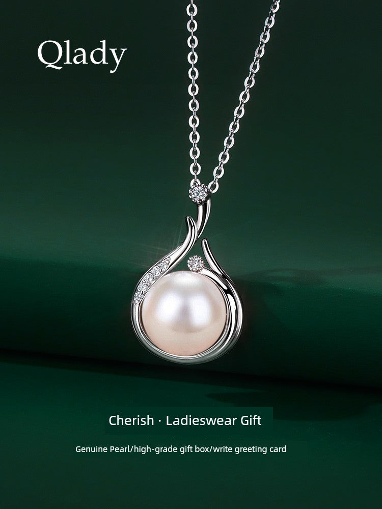 Jewelry Female Pendant Mother's Day Gift Freshwater Pearl